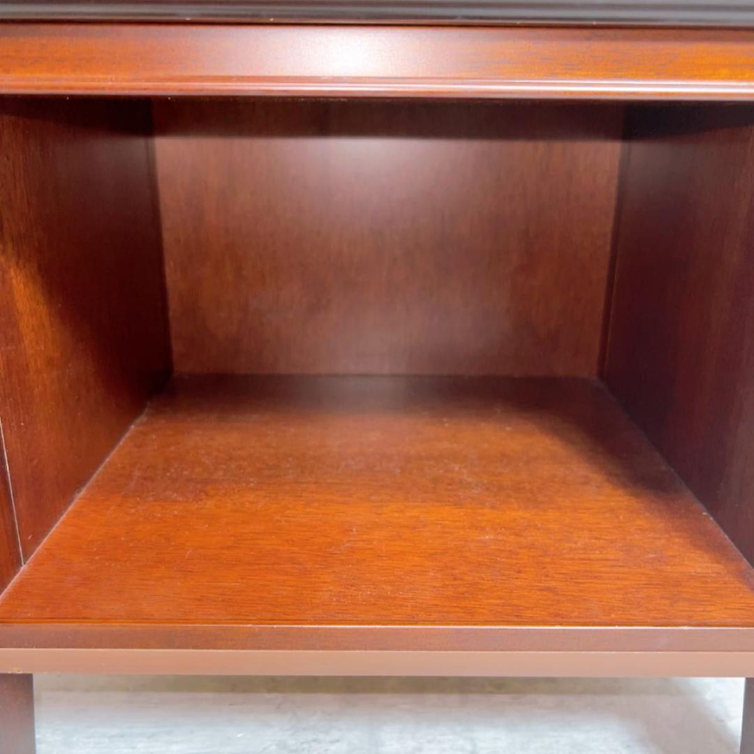 良品! IDC 大塚家具　ハンプトンコート　ベッドサイドチェスト　マホガニー材