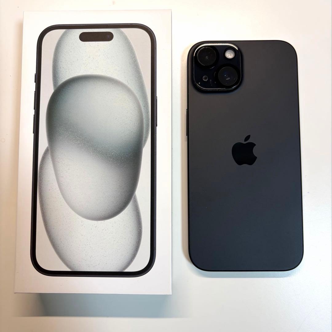 Apple iPhone 15 128GB スペースブラック