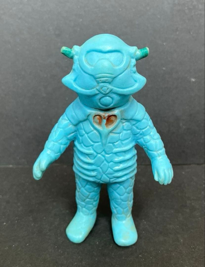 ウルトラマン　ウルトラQ　ベル星人　ミニ　ソフビ　 ブルマァク　開封品