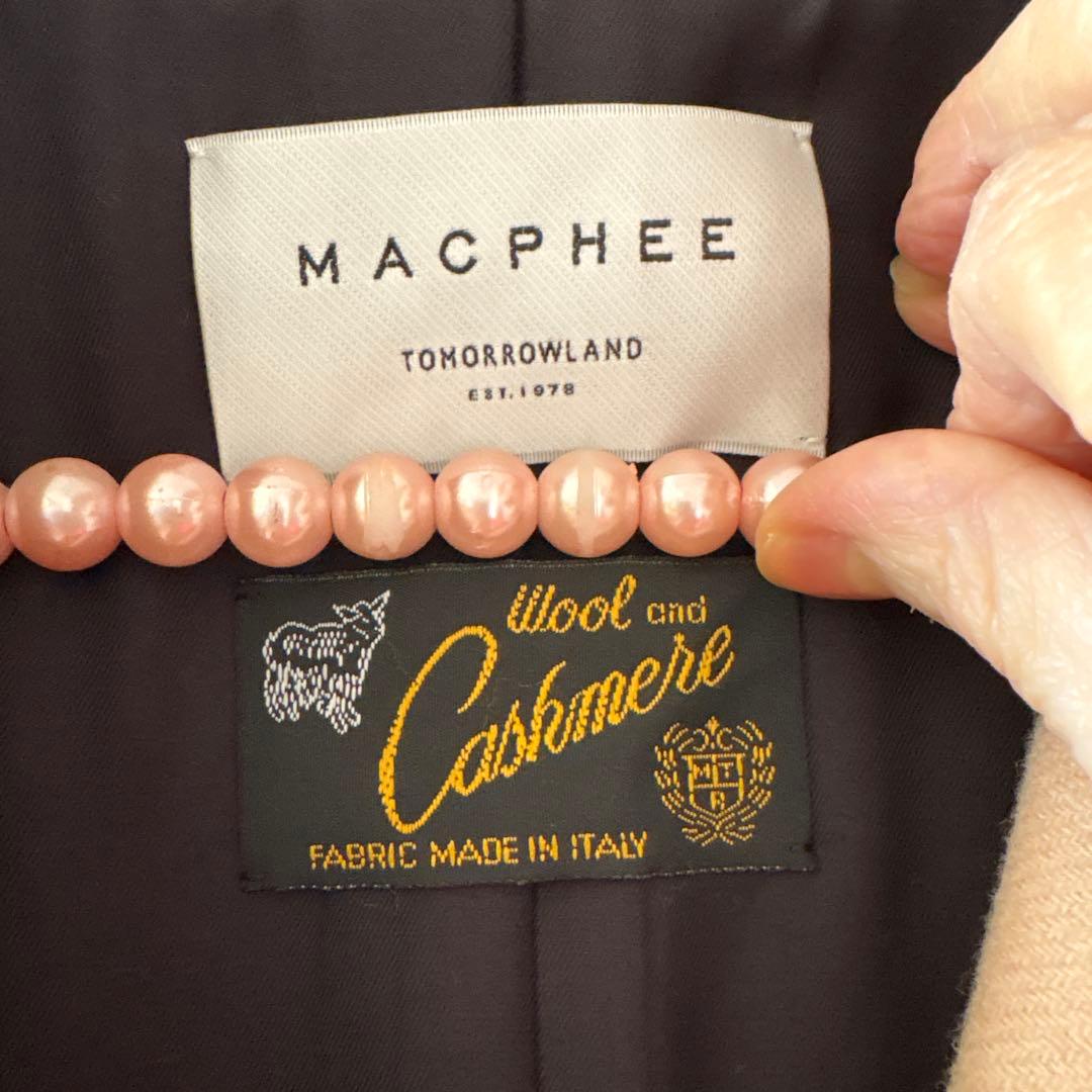 ツゥモローランドMACOHEEチェスターコート