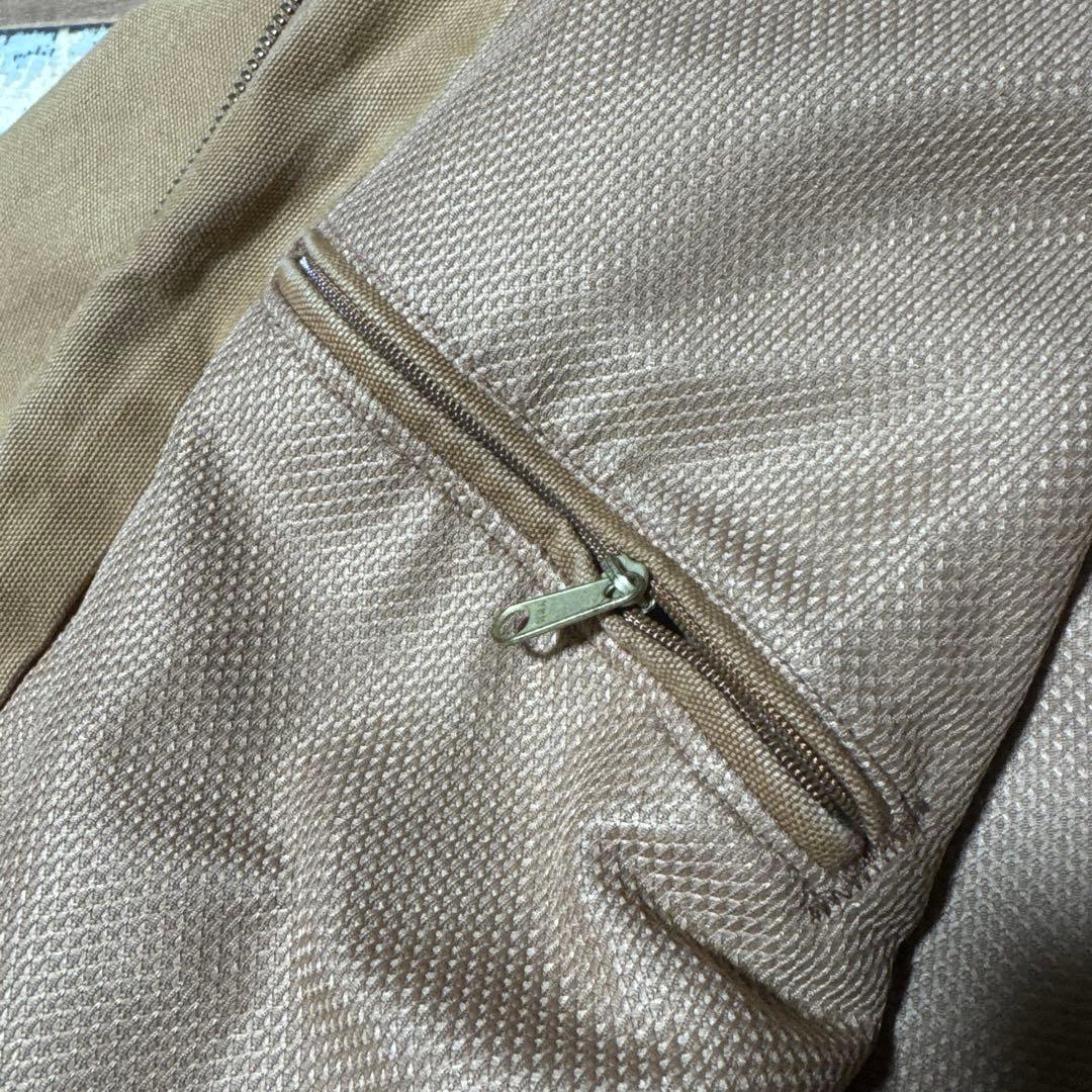 美品Carhartt カーハートXLダックジャケットフード付きブラウン