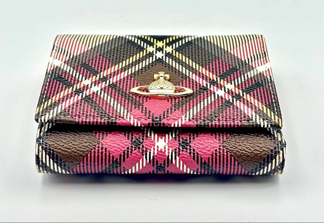 【♡新品✦レア♡】Vivienne Westwood 三つ折り財布 チェック