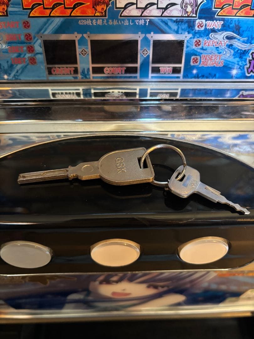 5号機 パチスロ実機 ひぐらしのなく頃に 祭 梨花パネル 希少レア 初代