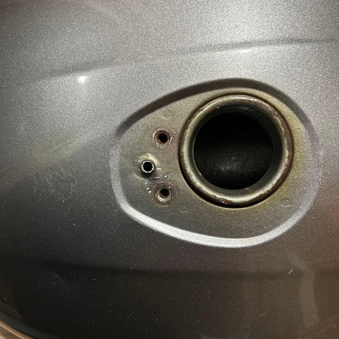 Estrella エストレヤ　バイクタンク レッド/シルバー　キャブ車