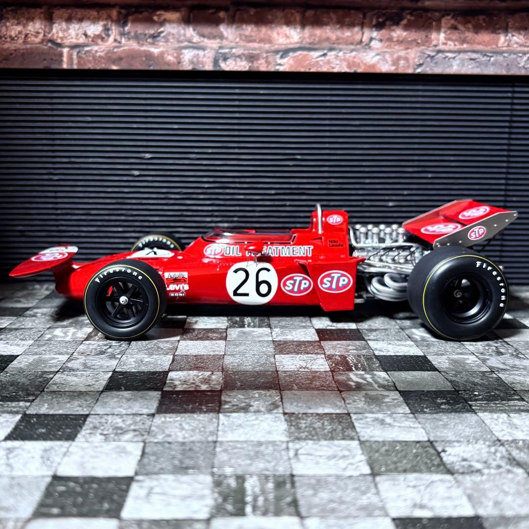 カスタム品 115台限定 1/18 Tecnomodel マーチ 711