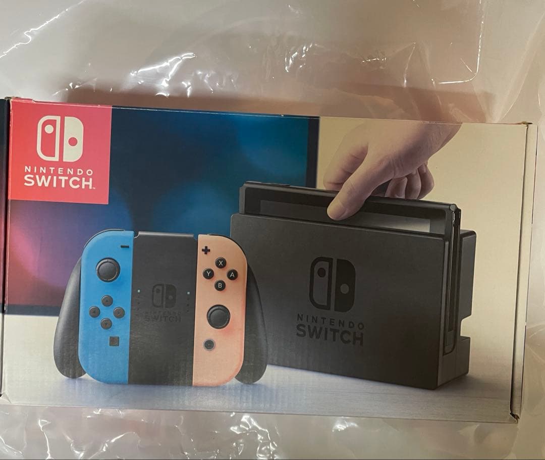 Nintendo Switch （初期型ネオンブルー&レッド） 箱等完品