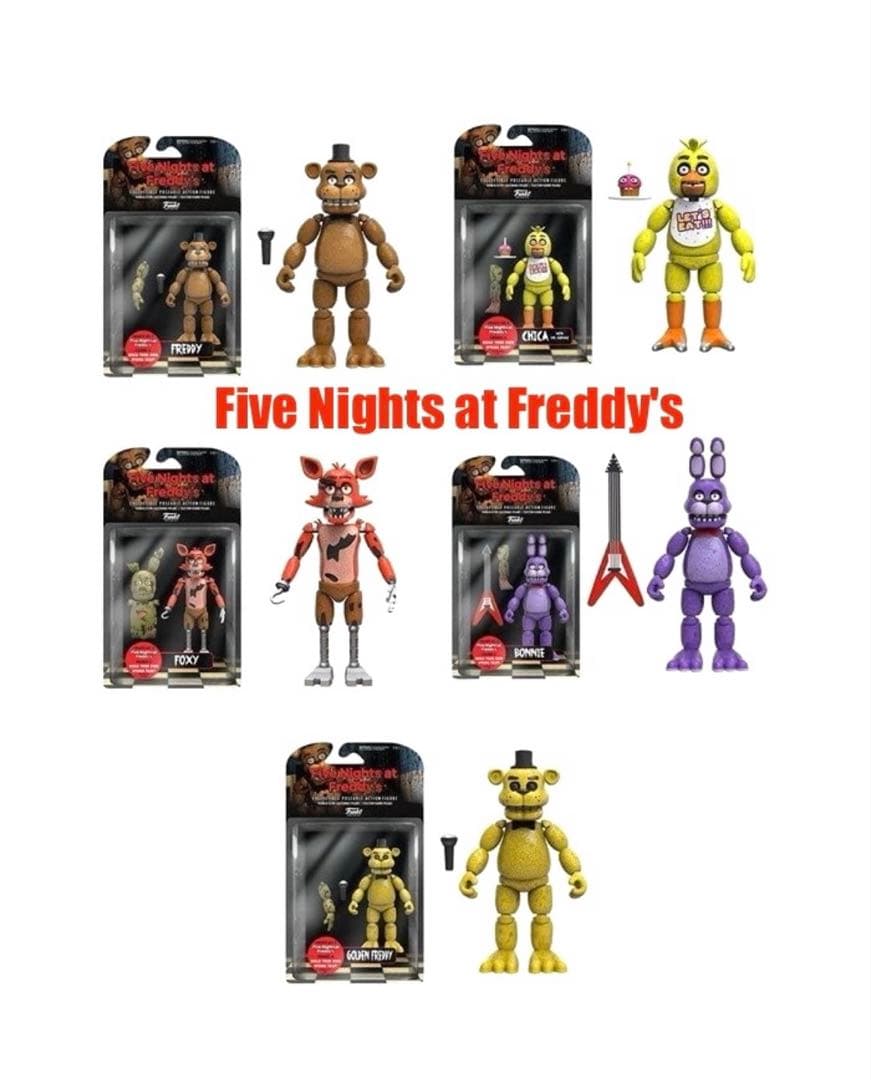 さら Five Nights at Freddy's フィギュア 5点