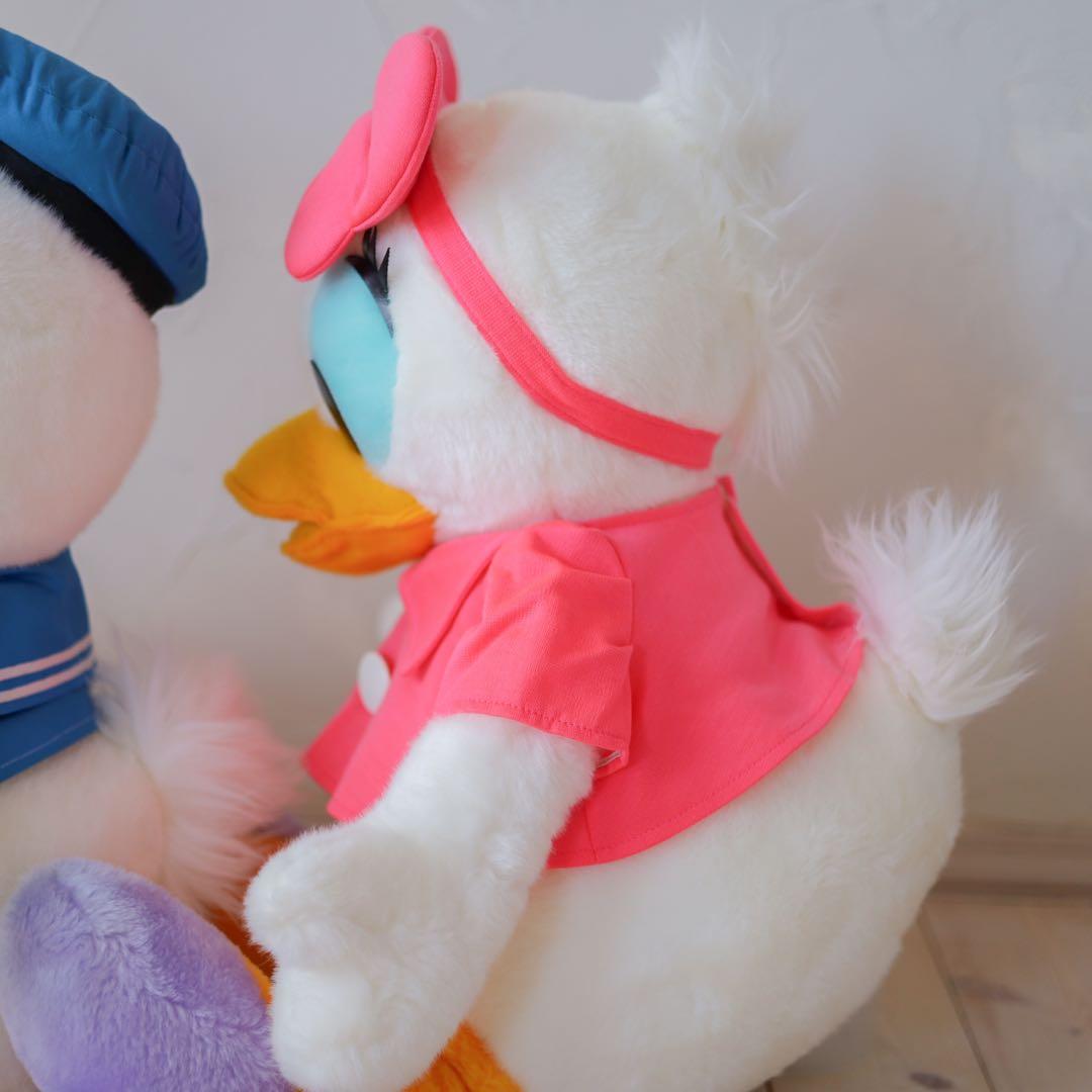 特大 ドナルドダックとデイジーダック ぬいぐるみセット