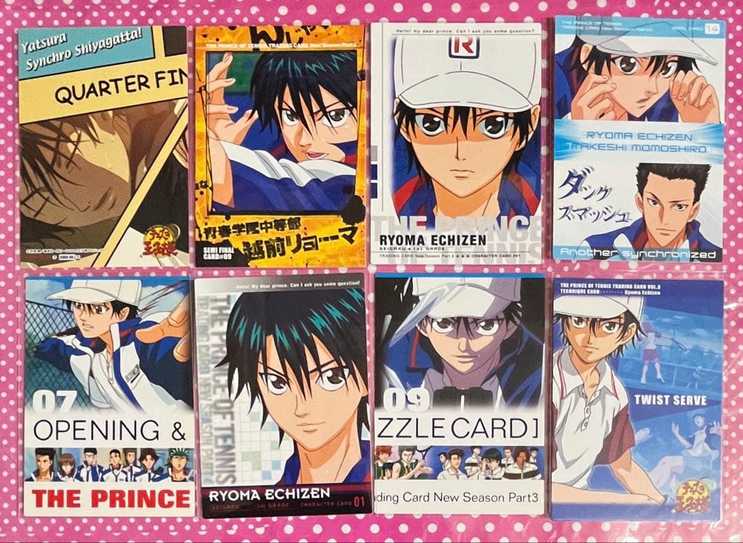 越前リョーマ　トレカ TCG レア等　大量　130枚　テニスの王子様　テニプリ