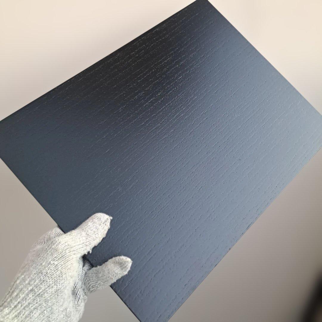 【たち吉　黒塗　折敷×4客】天然木製　尺3サイズ　未使用/長期保管品