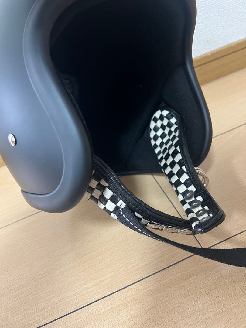 tt&co. 500TX 本革Wストラップ マットブラック XXL