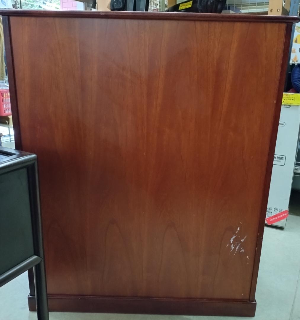 Y【昭和レトロ】アンティーク！サイズ感も絶妙！カリモク 茶箪笥 食器棚 水屋