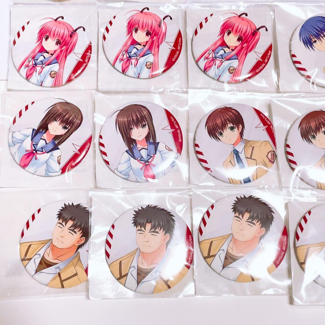 EⅠ Angel Beats! メモリアルくじ Eurekaくじ E賞 缶バッジ