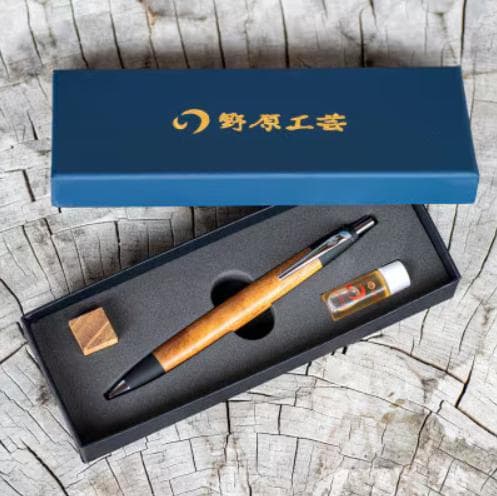 新品未使用 野原工芸 こおしんづか 槐のボールペン スタンダード【さとふる限定】