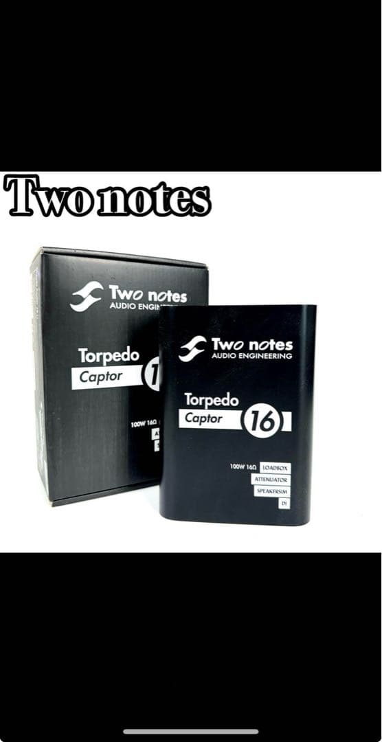 Two Notes Torpedo Captor16 エレキギター　エフェクター