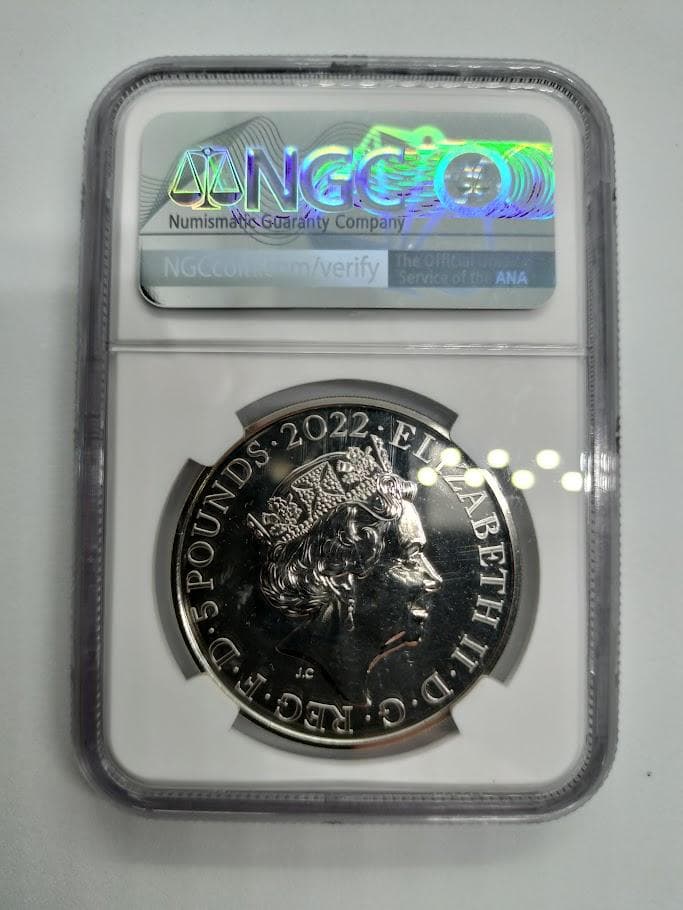 NGC MS69DPL 2022 イギリス Charity&Patronage