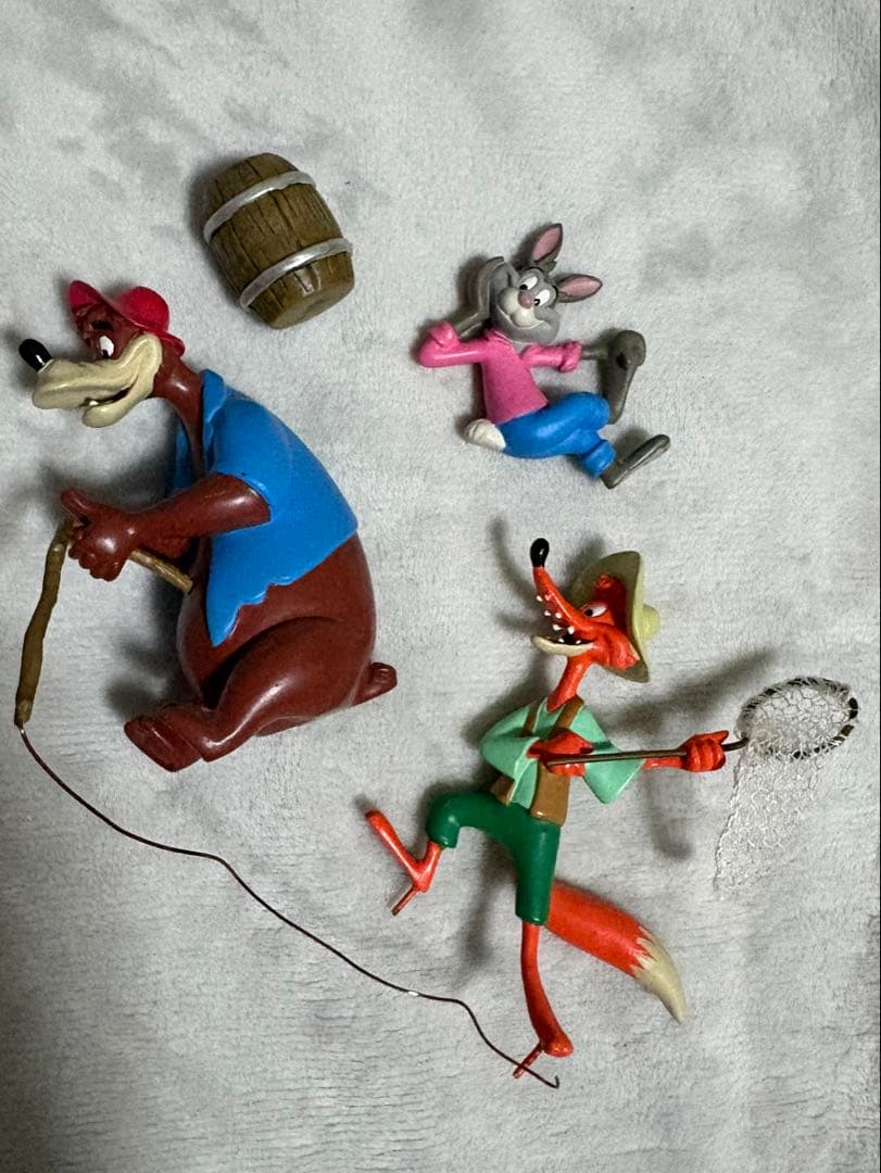 ね*ん様 スプラッシュマウンテンビッグフィギュア 入手困難 ウサギどんキツネどん