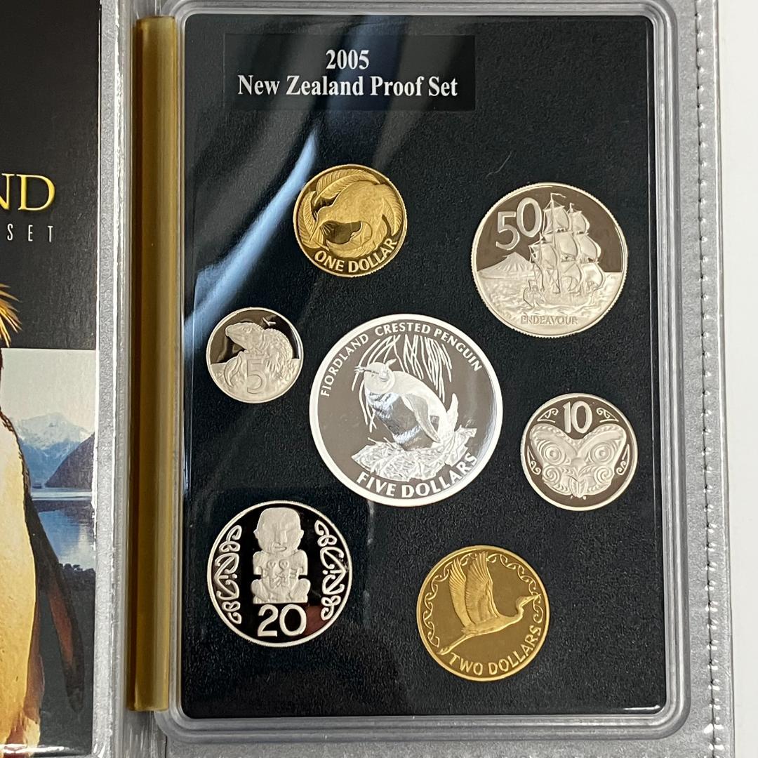 フィヨルドランドペンギン ニュージーランドプルーフセット 2005年発行