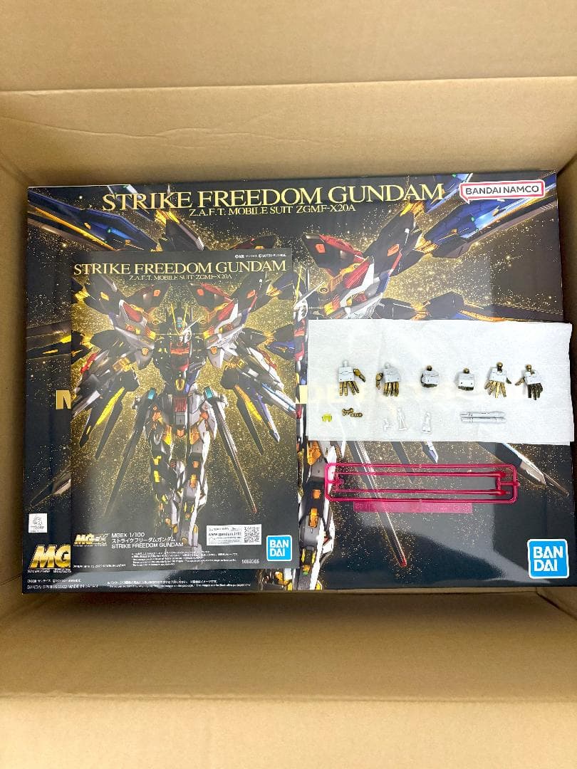 【全塗装】MGEX 1/100 ストライクフリーダム 全塗装完成品　外箱あり
