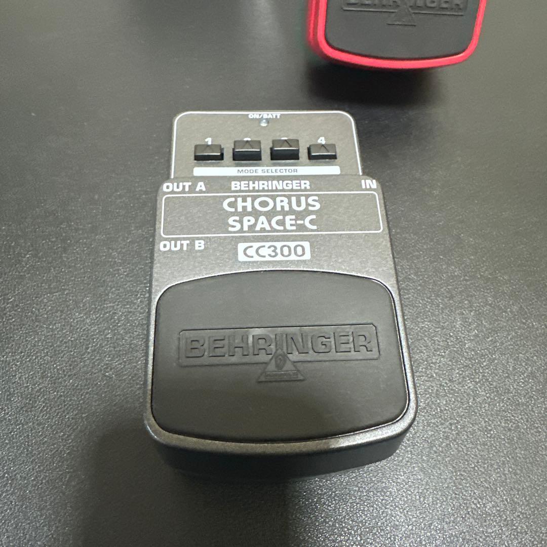 美品　Behringer ギターエフェクター2点セット　元箱付き
