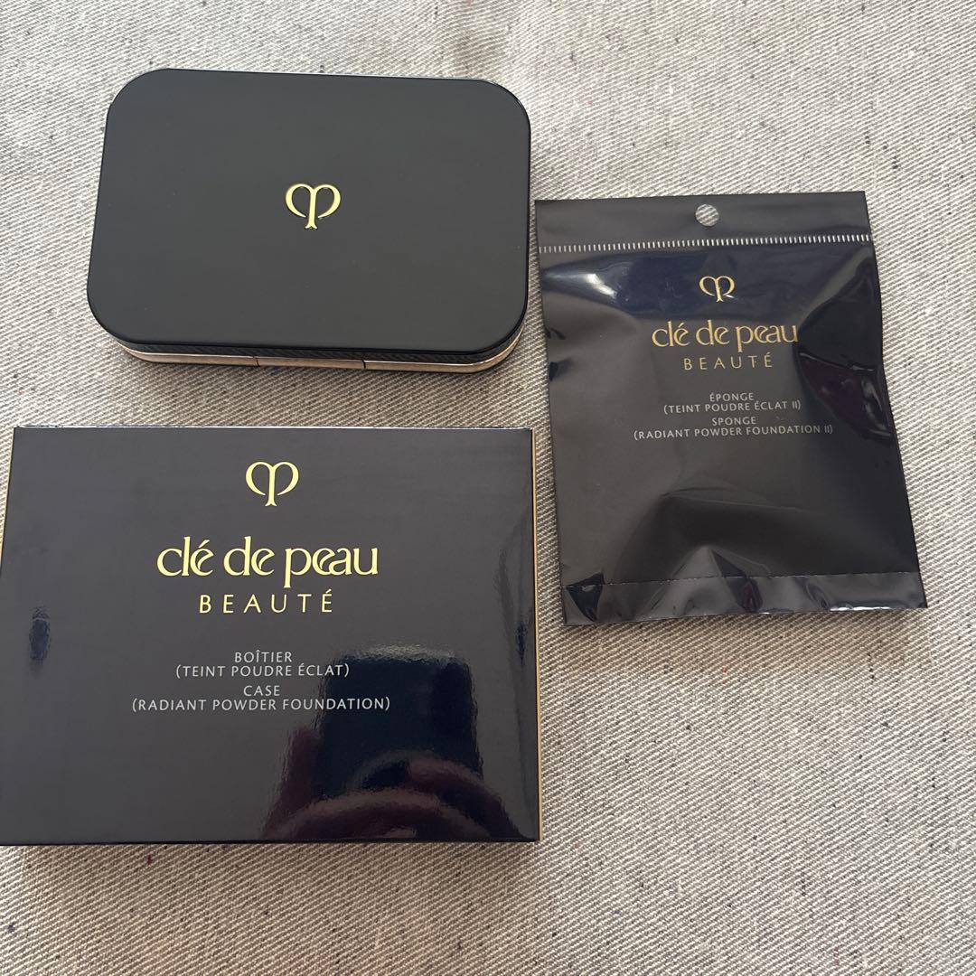 クレ・ド・ポー ボーテ タンプードルエクラⅡ 新品スポンジ付き パウダーファンデ