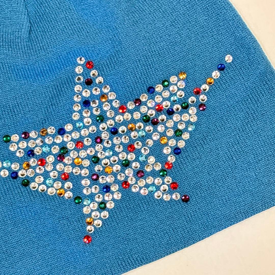 A BATHING APE 星形ストーンニット帽