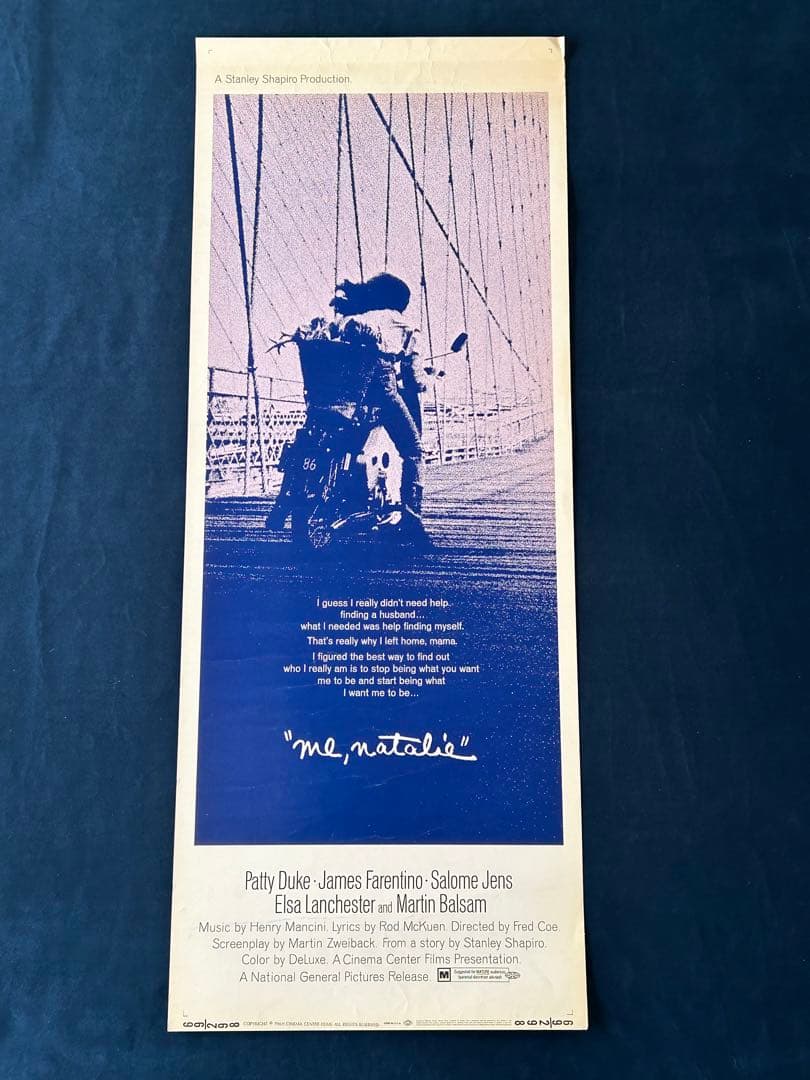 ナタリーの朝　USオリジナル映画ポスター