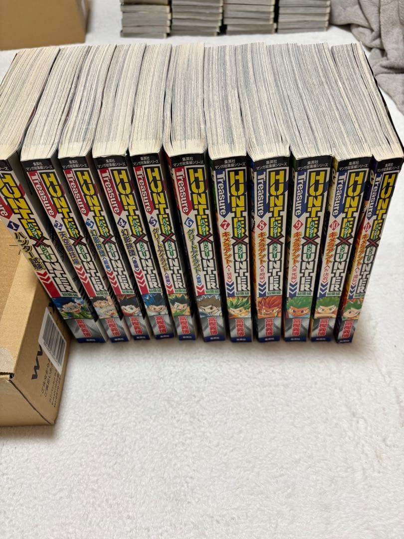HUNTER×HUNTER 総集編 全巻セット　全巻ブックカバー付き