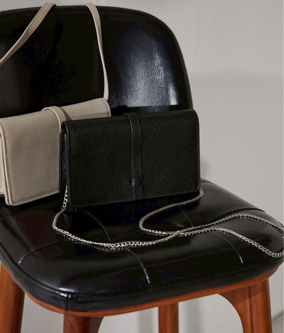 売約済みGALLARDAGALANTE 【2.718】-ウォレットミニバッグ黒