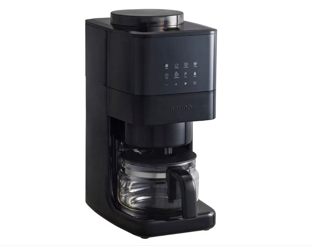 BRUNO ブルーノ コーヒーメーカー 全自動 ブラック BOE144-BK