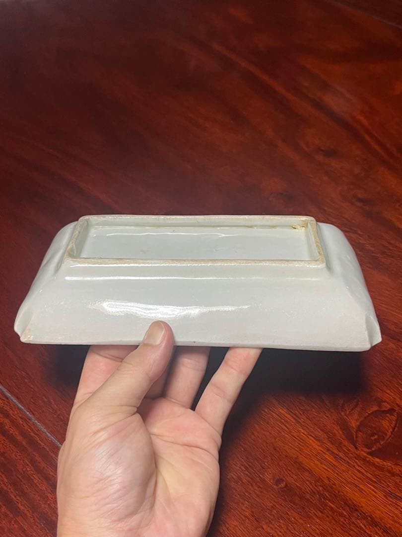 切込　長皿　蛸唐草　古伊万里　民藝　民芸　くらわんか　会津本郷　波佐見