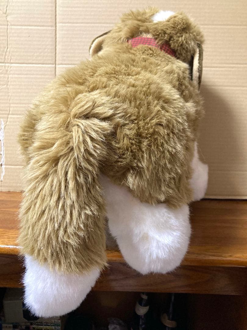 80年代 ビンテージ 日本製 オリヨン 犬 ワンちゃん ぬいぐるみ 当時物