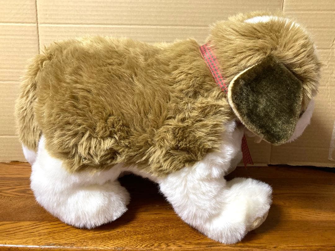 80年代 ビンテージ 日本製 オリヨン 犬 ワンちゃん ぬいぐるみ 当時物