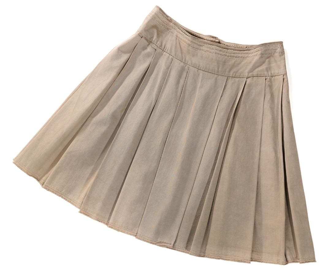 イタリア製 PRADA SPORT コットン プリーツ スカート 40サイズ