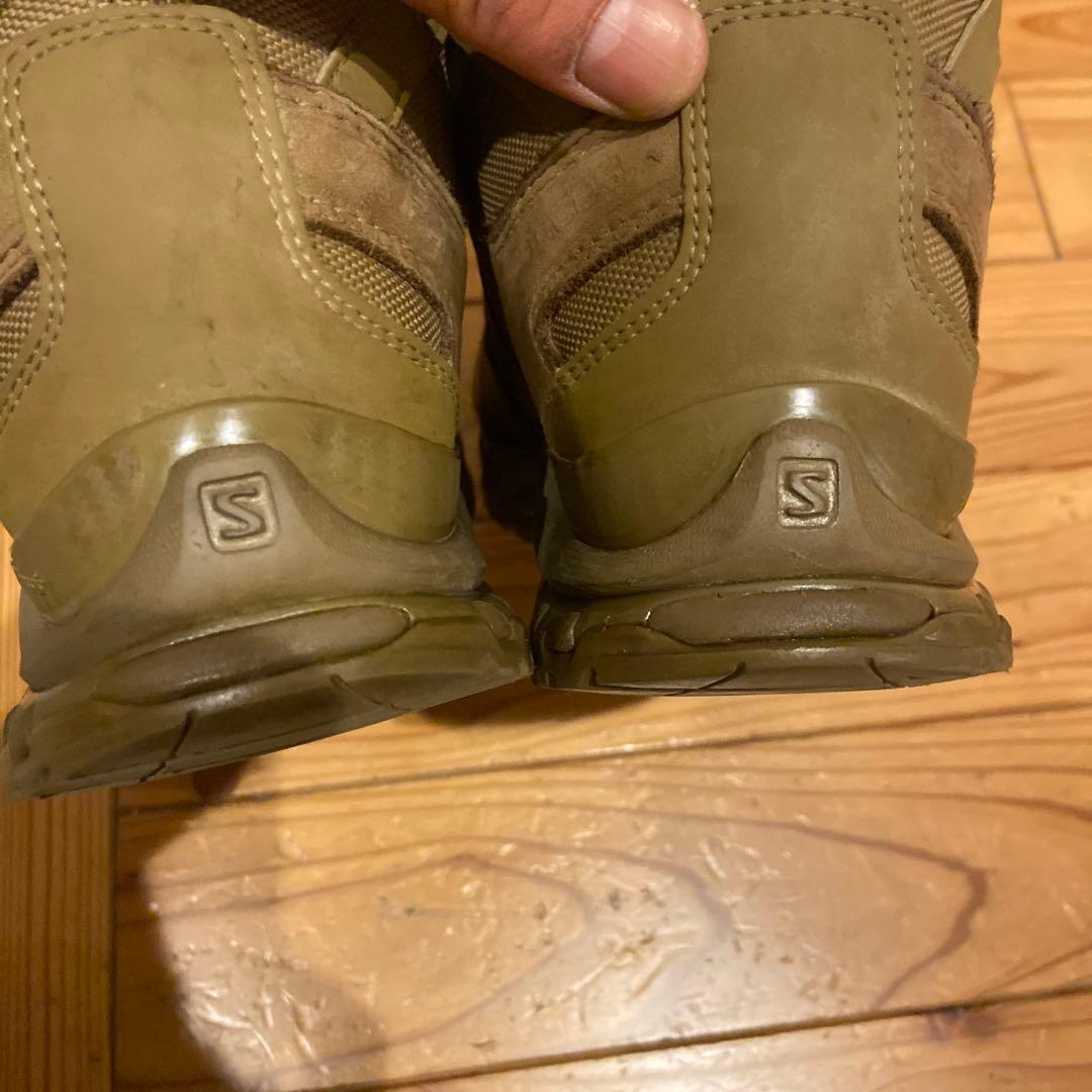 ぽ*ん様 Salomon ミリタリーブーツ ブラウン　26.5