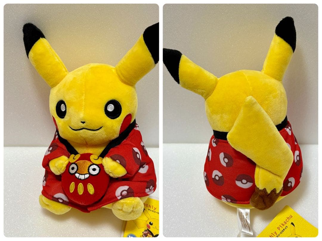 マンスリーピカチュウ　12ヶ月分コンプリートセット　全てタグ付き