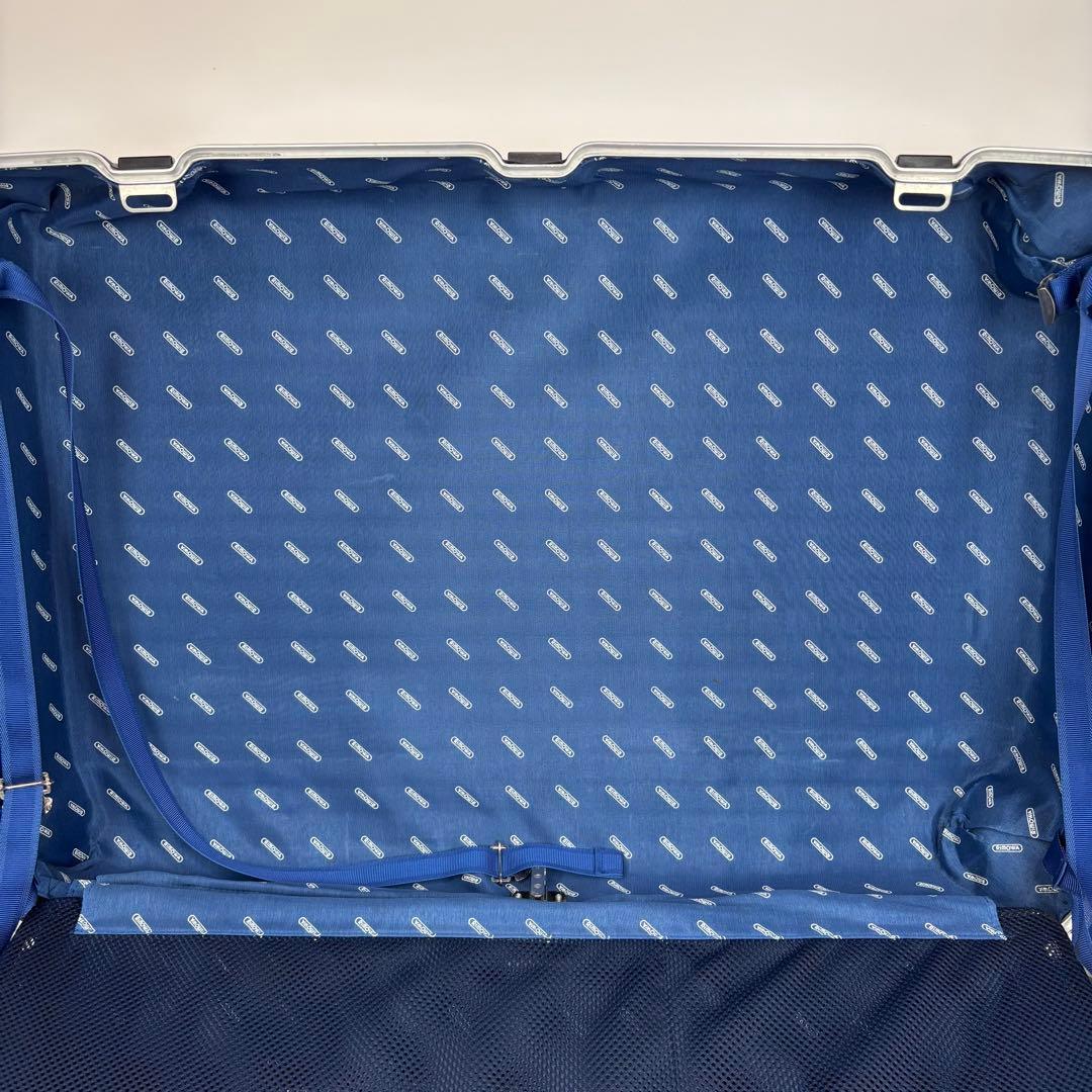 廃盤品✨リモワ トパーズ アルミ キャリー スーツケース 4輪 シルバー 98L