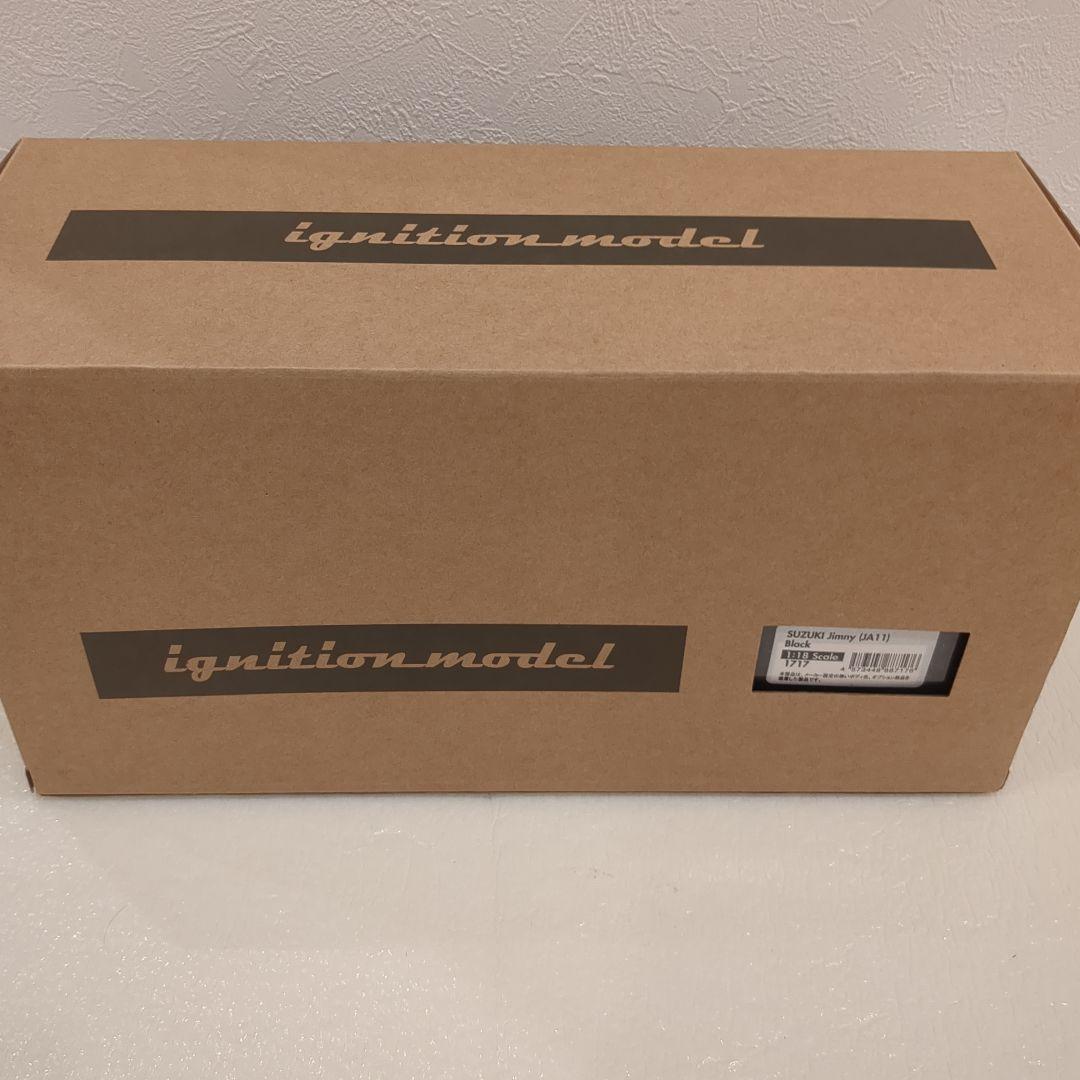 イグニッションモデル 1/18 スズキ ジムニー(JA11) ブラック