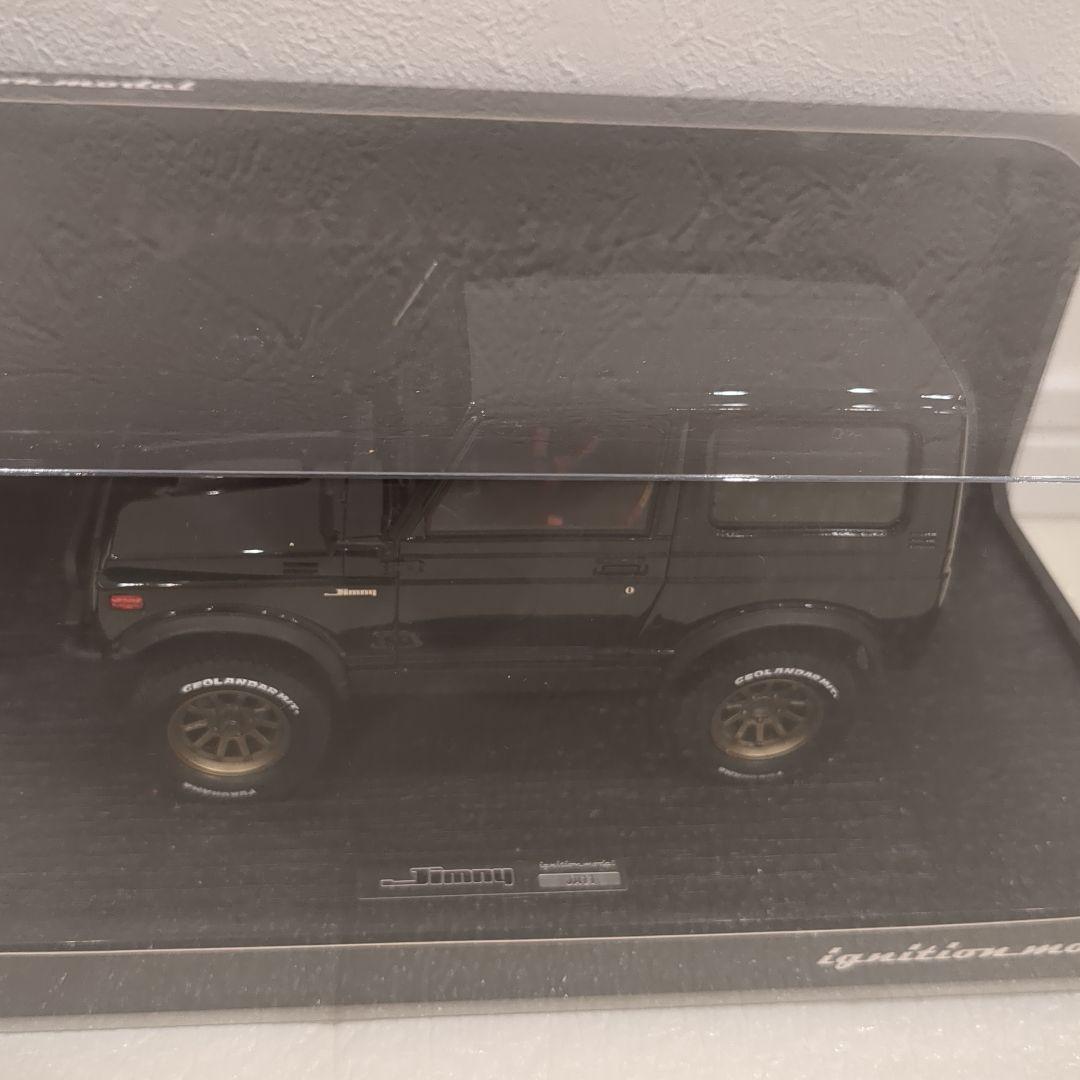 イグニッションモデル 1/18 スズキ ジムニー(JA11) ブラック