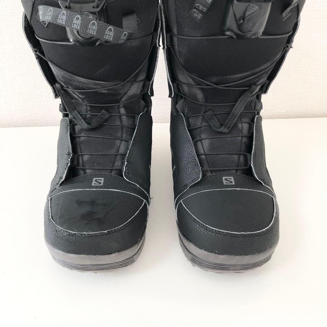 美品27cm SALOMON TITAN QUICKLOCK レースブーツ