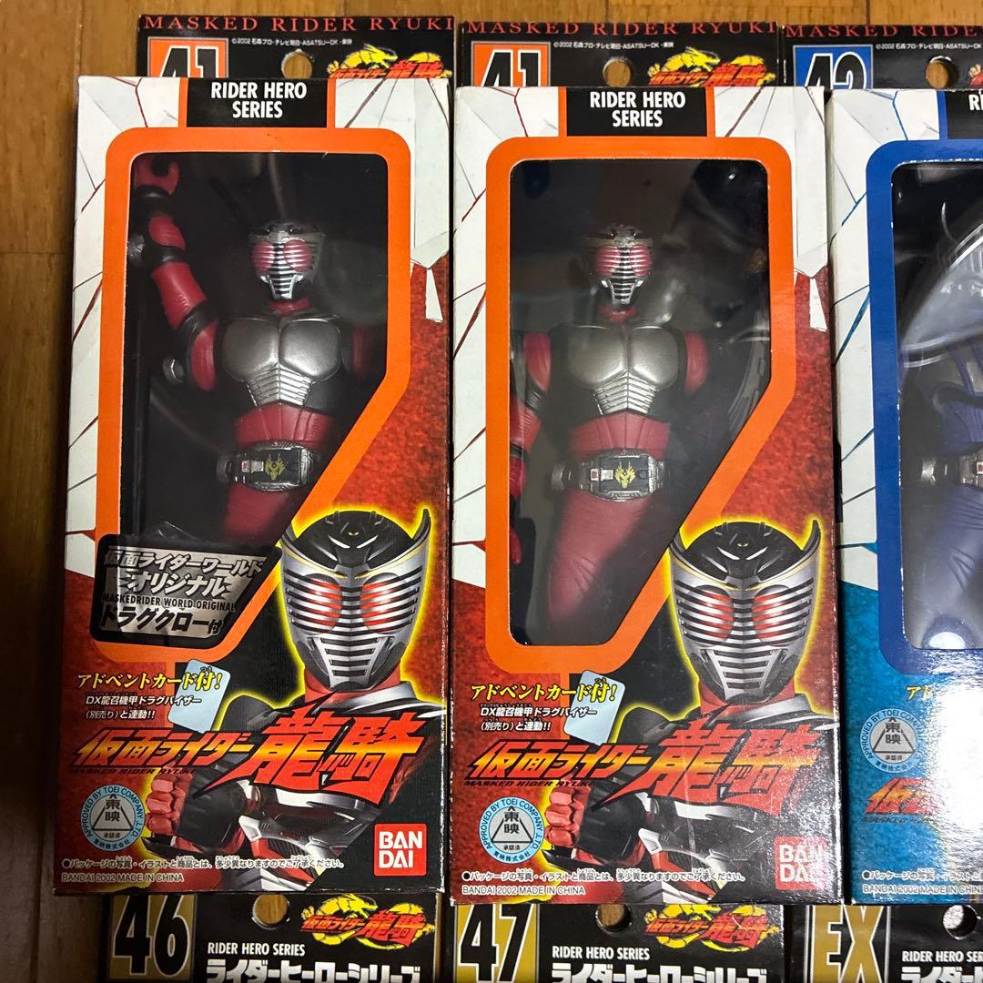 未使用24体セットライダーヒーローシリーズ仮面ライダー龍騎