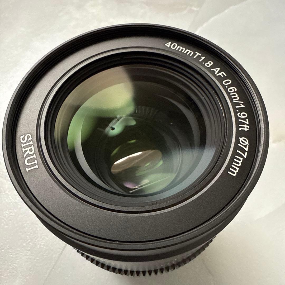 SIRUI 40mm AF Anamorphic T1.8 Sony Eマウント