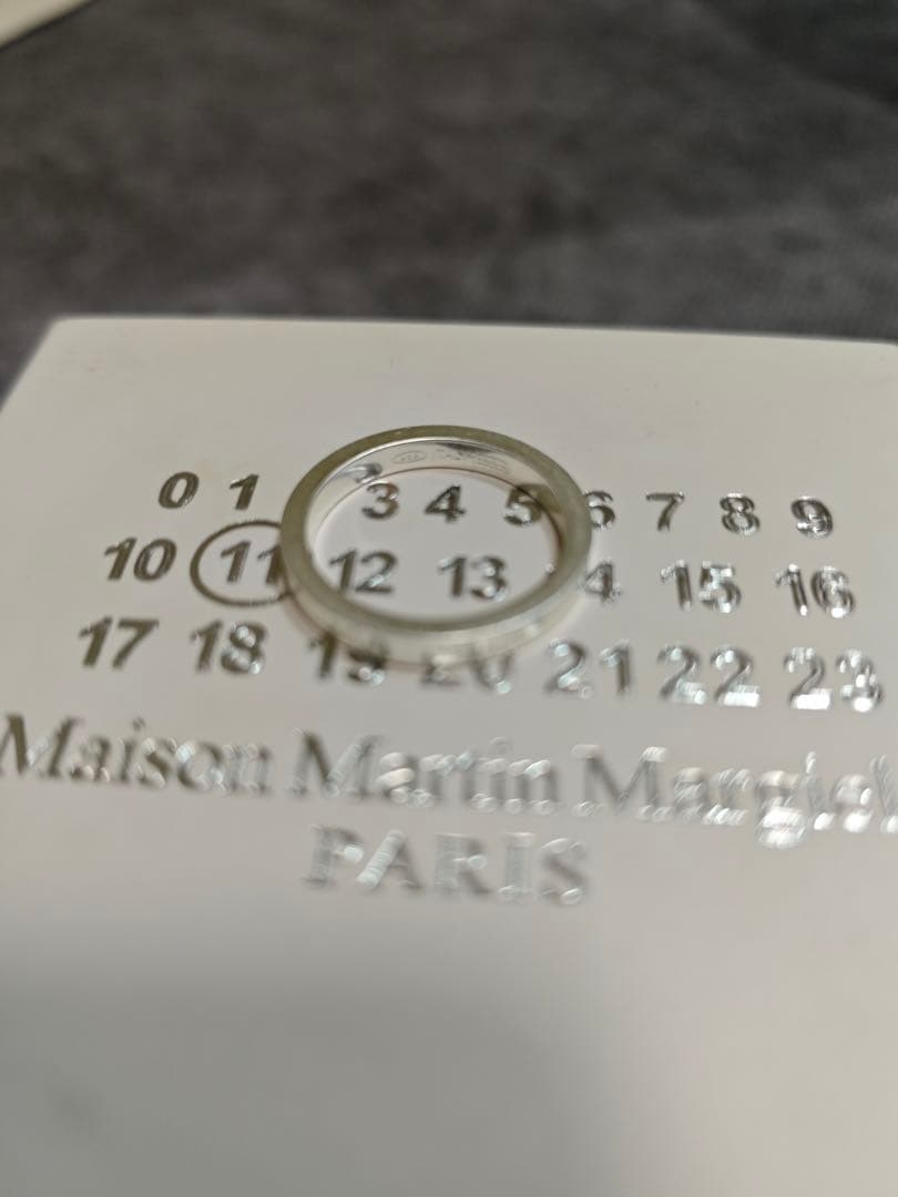 Maison Margiela シルバーリング サイズ9