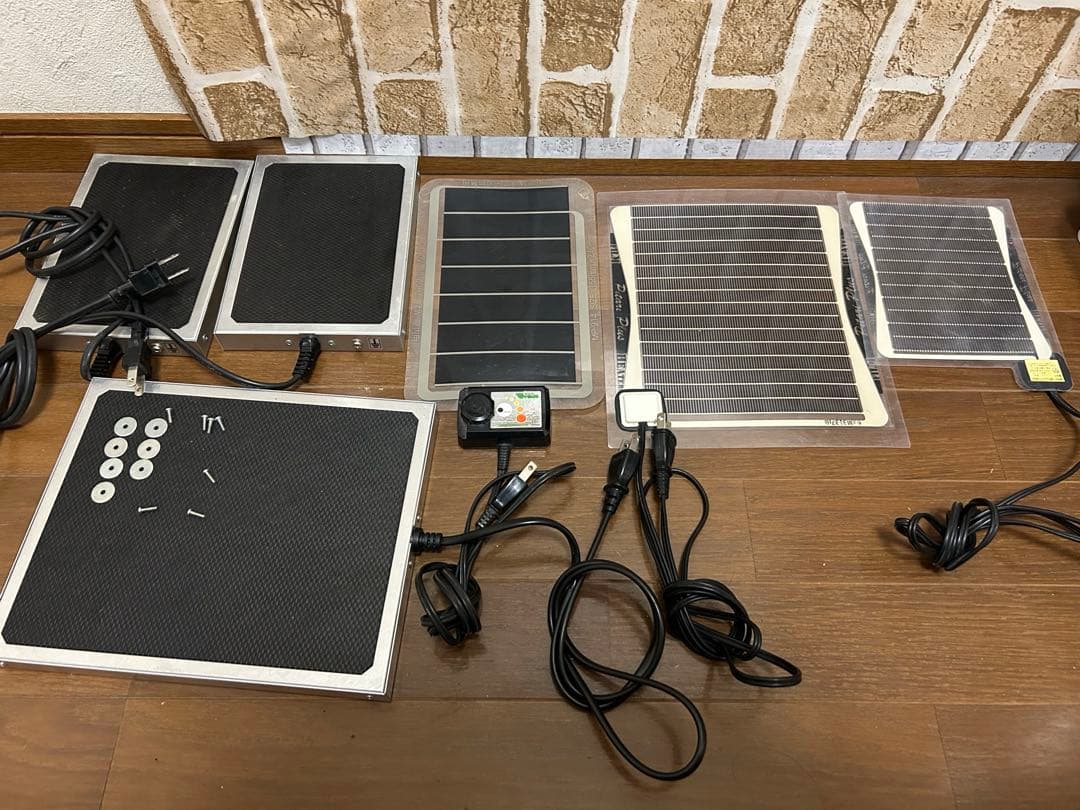 パネルヒーター３つ　暖突３つ　値下げしました。