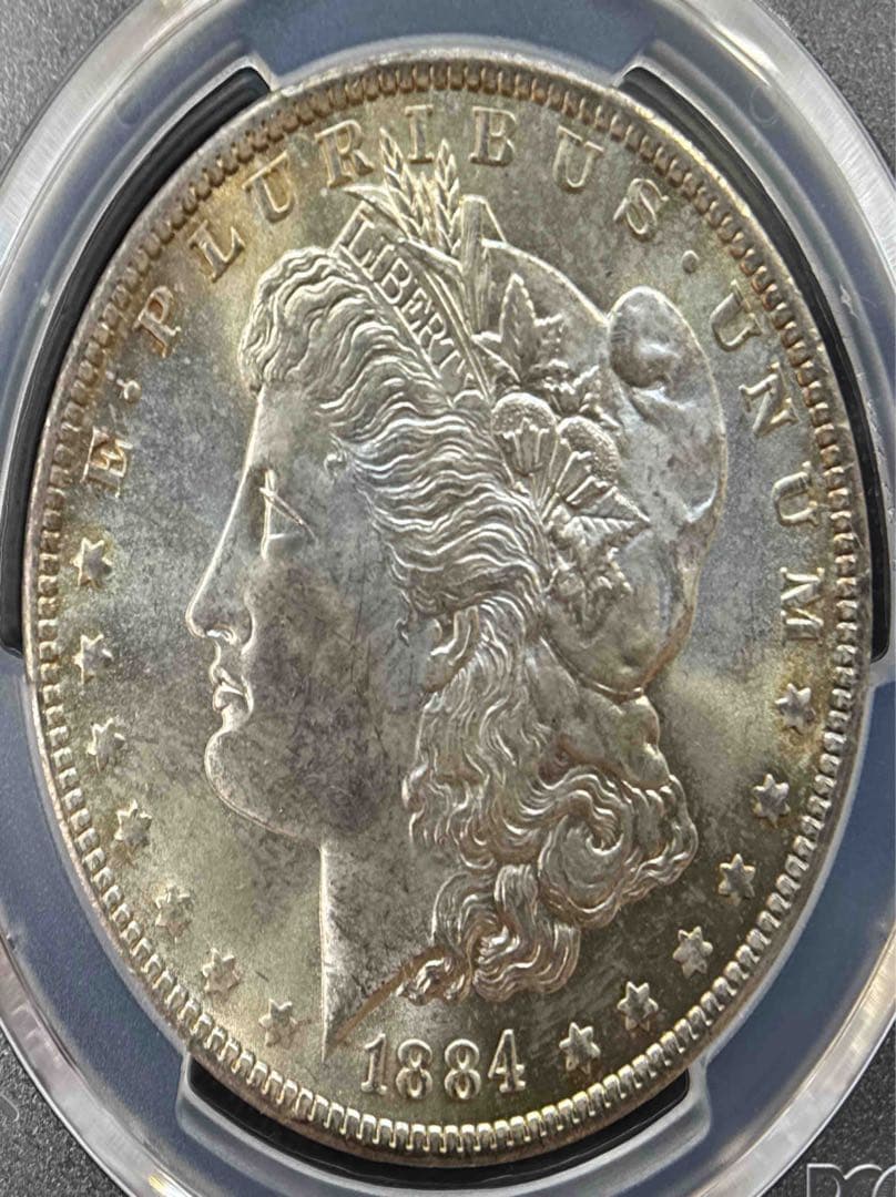コレクション 1884-O Morgan Dollar PCGS MS63