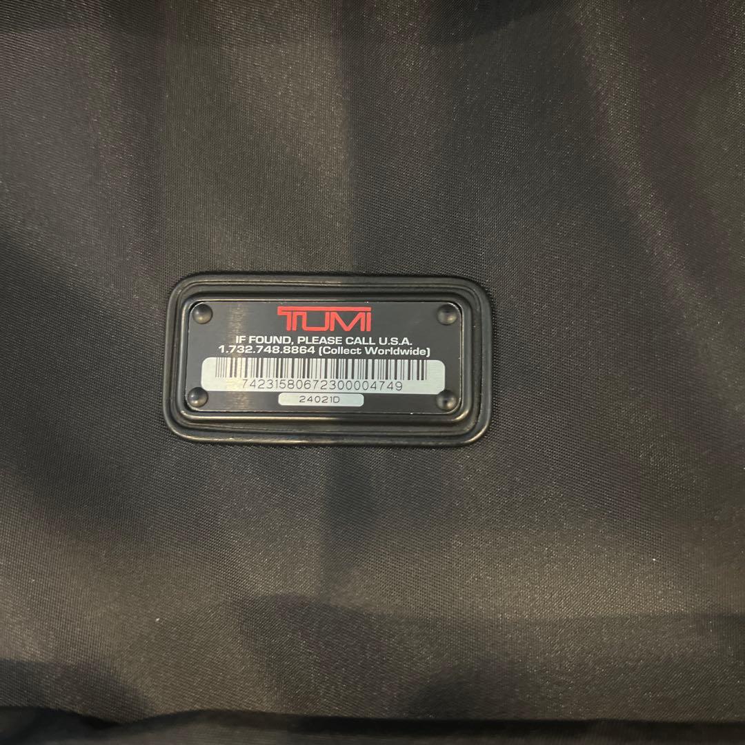 美品　TUMI キャリーケース 24021D スーツケース 黒