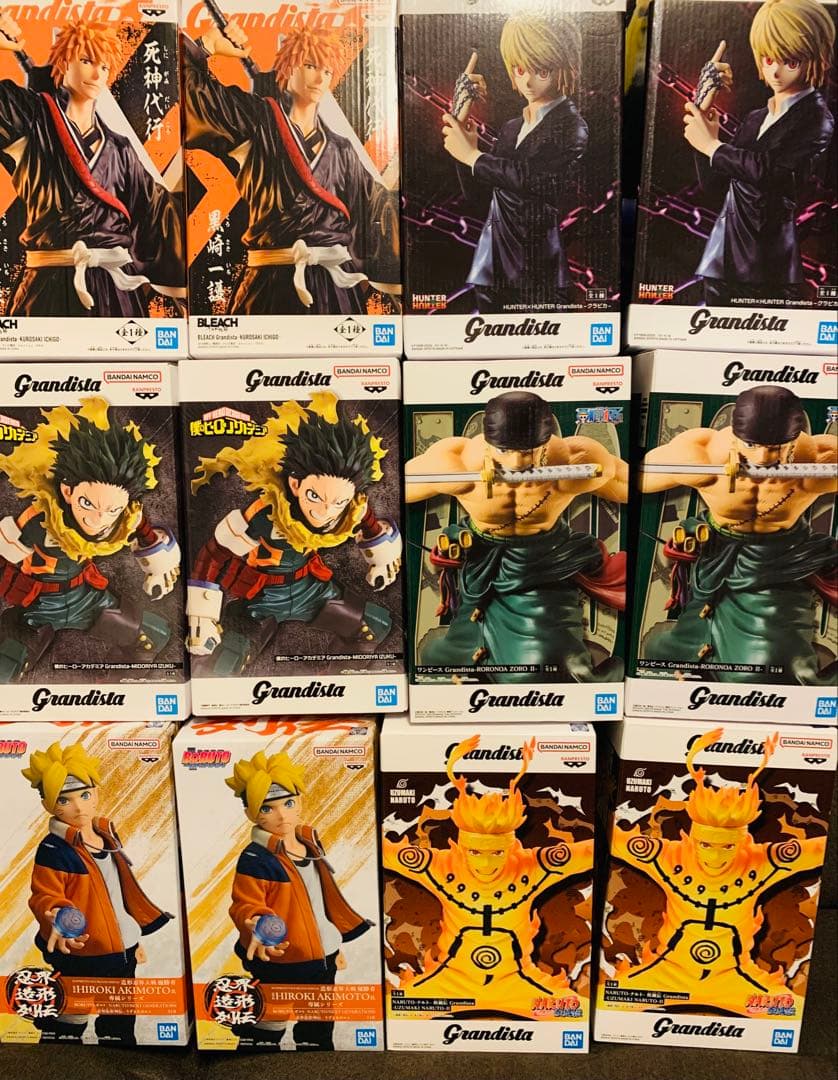 954 クラピカ　ゾロ　一護　ブリーチ　ナルト　ボルト　デク　ヒロアカ