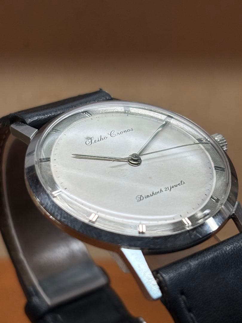 セイコー クロノス21石手巻き腕時計 2020年OH済み