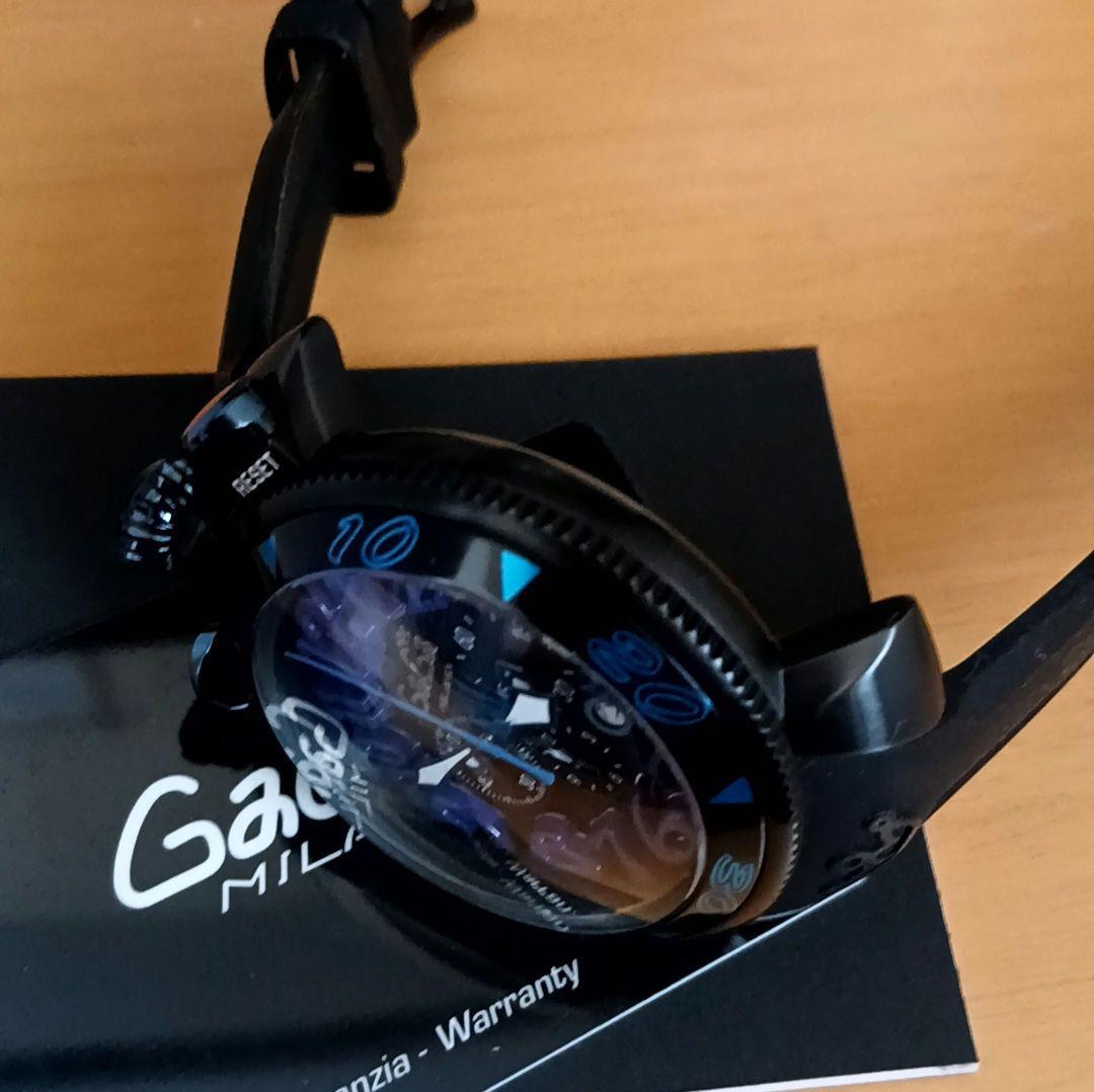 【稼働品】GaGa MILANO マヌアーレ 48MM クロノグラフ クォーツ