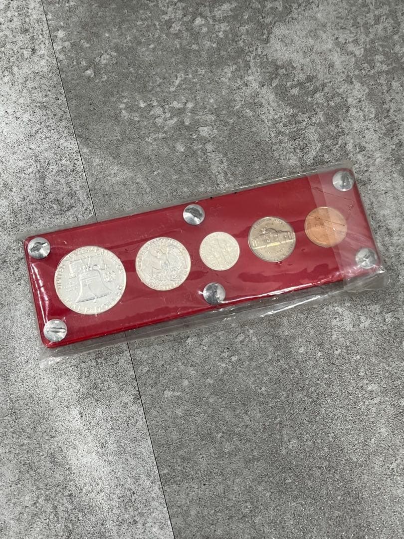 1956年 アメリカ合衆国 プルーフ硬貨5枚セット 銀貨